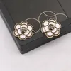 20 style luxury designers letter earing stud funy women Elegant Camellia Earring Wedding Party Jewerlry高品質18kゴールドメッキ