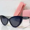 Miui Cat Fashion Designer Eye Womens Style Sunglasses Top Quality Classic Black Frame Tortoise Frame Fashion Women Lady Outdoor 04ys Lunettes de Soleil Pour Femme