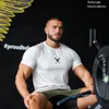 T-shirts pour hommes Hommes D'été À Manches Courtes Fitness T Shirt Running Sport Gym Muscle T Shirt Workout Casual Haute Qualité Tops Vêtements 230609