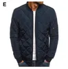 Vestes pour hommes Automne Casual Bomber Zip Mode Coton Manteaux d'extérieur Hommes Coupe-vent Hiver Rembourré Puffer Veste Warm Up Vêtements S-3XL694