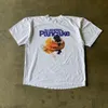 Kadın T-Shirt Klasik ve Lezzetli Yemek Mektubu Deseni Baskılı Vintage T-Shirt Pamuklu Erkekler T-Shirt Kadın Gotik Büyük Top 230609