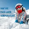 Protección solar Cuello Polainas Revestimientos faciales Hombres Ajuste Máscara de esquí