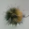 sell colourful 13-15cm size faux fur ball accessories for decoration artificial PomPom balls 50pcs per set express deliver261k