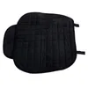 Housses de siège de voiture Universal Black Protector Cover Chair Warm Pad Mat Peluche Anti-Skid Cushion