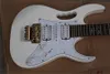 Wysokiej jakości JEM 7V Steve vai Dimarzio White 24 Frety elektryczne gitara H-S-H pickupy Rosewood Froyd Floyd Rose Tremolo Golden Hardware