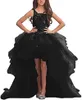 Girl Dresses Elegant Flower Dress For Wedding Princess High Low Appliques Puffy Tulle Pageant Ball Gowns