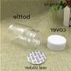 50pcs 15ml 30ml 50ml 80ml 100ml 150ml 200mlクリア透明な空のプラスチックパックボトルジャーピルキャンディバンクグッド数量TQwax