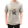 US Polos Herren Sommer-T-Shirt aus Baumwolle mit Cartoon-Bär-Aufdruck – atmungsaktiv und vielseitig, lässige Mode für Damen und Herren, S-3XL