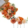 Decorative Flowers Artificial Combo Box Set Fake Flower With Stems For DIY Wedding Bouquets Centerpieces Arch Arrangement Home Decor