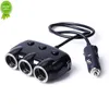 Nieuwe Dual Usb-poort 3 Way Auto Sigarettenaansteker Universele Auto Adapter Socket 120W Power Adapter 3.1A Uitgangsvermogen snelle Autolader