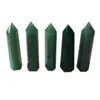 Natural Crystal Point Green Jade Energy Tower Arts Ornament Mineral Healing Wands Reiki Raw Ability Quartz Pillar Adkco