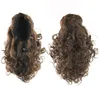13 -Inch Curly Hair Ponytails är enkla att använda och rena, lämpliga för alla hårfärg och typ. Flera färger att välja mellan