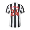 23 24 Jersey de football de Newccastle Wood 2023 2024 United BRUNO G. WILSON SHELVEY ALMIRO TRIPPIER Chemises de football MAXIMIN Kit hommes enfants