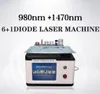 Originalkvalitet 980 nm 1470Nm Laserdiod Laser Endolifting Skin åtdragning Vaskulär/blodkärl/spindelaviner Borttagning Lipolys Liposurutiering Kirurgi Maskin