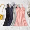 Women's Sleepwear Est Modal Fashion Style Lingerie For Women Night Gown With Bra Padded Sexy Sling Vestidos De Noche