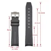 Watch Repair Kits Silicone Strap 22mm Arc Band Sport Waterproof For SKX007 009 SRPD Bracelet With Tools Steel Buckle Parts