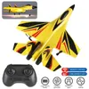 ElectricRC Vliegtuigen JIKEFUN Schuim RC Jet Vliegtuigen SU30 Vliegtuig 2.4G Radio Control Zweefvliegtuig Afstandsbediening Vechter Zweefvliegtuig Jongens Speelgoed voor Kinderen 230609