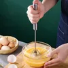 1pc Hand-held Push-type Semi-automatic Mixer, Cream Whipper, Egg Mixer