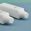Weiße, quadratische, leere Tonerflasche aus PP-Kunststoff für Hautpflegeserum, Make-up-Entferner, Lotionen, 150 ml, 120 ml, 50 ml, 30 ml, Kosmetikbehälter Mpoik