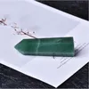 Natural Crystal Point Green Jade Energy Tower Arts Ornament Mineral Healing Wands Reiki Raw Ability Quartz Pillar Adkco