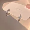 Brincos de argola colorido L cor prata metal vazado geométrico para mulheres adolescentes festa de casamento moda jóias presente atacado