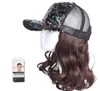 Fashion color -colored sequins baseball hats integrated internal buckle caps have many style choices, support customization