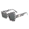 Solglasögon mode personlighet rolig rese lyxig varumärkesdesign anti-ultraviolet uv400 casual för kvinnor män