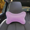 Housses de siège de voiture oreiller d'appui-tête avec noyau intérieur en mousse à mémoire de forme voyage multifonctionnel pour enfants garçons