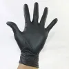 Одноразовые синие нитрильные перчатки пудры бесплатно для инспекции промышленного лабораторного дома и супермакета черно -белый фиолетовый комфортный