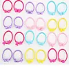 Childrens hair rope cute color circle girl simple hair beautiful girls accessories great quality 207o