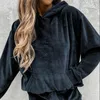 Zweiteilige Damenhose, 2-teilig, trendiger Frühlings-Hoodie-Jogginghose-Anzug, schmale Passform, weicher Winter-Trainingsanzug mit Knöchelband