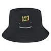 Berets Ranboo Crown Smile Unisex Bucket Hats Dream SMP Hip Hop Fishing Sun Cap Fashion Style Designed