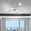 Kroonluchters Weegschaal Helder Glas Kroonluchter Lichten Bauhaus Woonkamer Voor Slaapkamer Eetkamer El Chrome Plafond Hanglamp G9