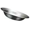 Наборы наборов посуды из нержавеющей стали салат -бассейн овощная тарелка подает кухонная посуда за выпечка