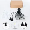 Décorations de jardin 246FT Fairy String Light G40 LED Globe Party Guirlande Blanc Chaud 15 Ampoules Vintage Claires Décoratif Extérieur Cour 230609