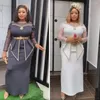 Abbigliamento etnico Abiti taglie forti Per donna Abito africano Dashiki 2023 Abito primavera estate Manica lunga Elegante sera Dubai Turchia Abaya