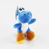 Wholesale anime cute 10cm10 color dragon plush toy backpack pendant keychain gift