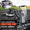 Support de téléphone de voiture multifonctionnel 360 degrés tableau de bord universel voiture camion ventouse support de téléphone de voiture Mobile