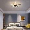 Chandeliers Remote Dimming Simple LED Modern Chandelier Lights For Living Dining Room Bedroom Villa Apartment Aisle Indoor Lighting Lamp