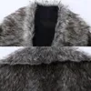 Schals Frauen Mode Leopard Kunstpelz Schal Edler Mantel Wrap Damen Hochzeit Winter Abendkleider Warm Stola Achselzucken Schal