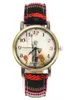 Women's Wristwatches Limited Edition Denim Fabric Band Multicolor Canvas Strap Cloth Belt Fashion Quartz Wrist Watch