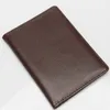 Card Holders Multi-card Passport Holder Insert Bank Genuine Leather Short Cover Litchi Pattern Ticket