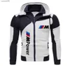 Men039s Felpe con cappuccio Felpe 2023 Primavera Bmw m Power Moda uomo Capispalla Giacca Cerniera Alta qualità Harajuku Cappotto atletico Wear4174603