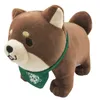 Commercio all'ingrosso fedele simpatico cane Shiba Inu giocattoli di peluche Giochi per bambini compagni di giochi decorazione della stanza regali di compleanno