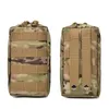 Utomhusväskor 600D Tactical Molle System Pouch Utility EDC Tool Accessory Midjepaket Telefonfodral AirSoft Hunting Bag Equipment 230609