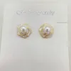 Stud Earrings Arrival Natural Freshwater Pearl Trendy Simple Flower Design 14K Gold Filled Female Jewelry For Women Gifts