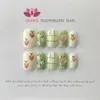 False Nails Handmade Fake Nails Press On With Glue 3D Designed Cute Full Cover Manicuree Wearable Nail Art For Girls XS S M L Size Nails 230609