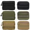 Сумки на открытом воздухе военная утилита MOLLE EDC Tool Pack Pack Tactical First Aid Pouch Dopefice Case для охоты на рюкзак жилет 230609