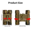 12 x 25 HD Compact Binoculars, маленькие дети с ночным зрением для слабых маленьких биноклей водонепроницаемые птицы, походы