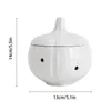 Storage Bottles Garlic Container Holder Ceramic Vent Design Dried Chilli Saver With Lid For Home Countertop